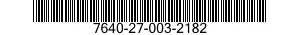 7640-27-003-2182 MAP 7640270032182 270032182
