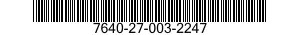 7640-27-003-2247 MAP 7640270032247 270032247