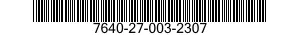7640-27-003-2307 MAP 7640270032307 270032307