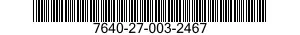 7640-27-003-2467 MAP 7640270032467 270032467