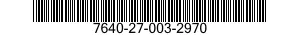 7640-27-003-2970 MAP 7640270032970 270032970