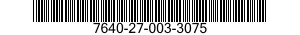 7640-27-003-3075 MAP 7640270033075 270033075