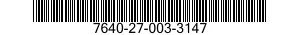 7640-27-003-3147 MAP 7640270033147 270033147