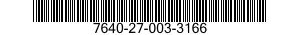 7640-27-003-3166 MAP 7640270033166 270033166