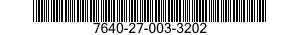 7640-27-003-3202 MAP 7640270033202 270033202