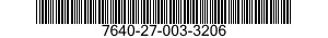 7640-27-003-3206 MAP 7640270033206 270033206