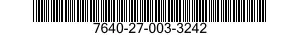 7640-27-003-3242 MAP 7640270033242 270033242