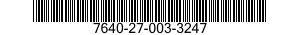 7640-27-003-3247 MAP 7640270033247 270033247