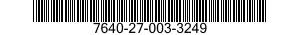 7640-27-003-3249 MAP 7640270033249 270033249