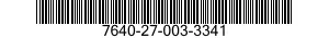 7640-27-003-3341 MAP 7640270033341 270033341