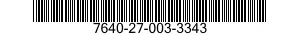 7640-27-003-3343 MAP 7640270033343 270033343