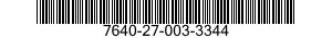 7640-27-003-3344 MAP 7640270033344 270033344