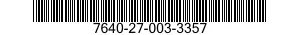 7640-27-003-3357 MAP 7640270033357 270033357