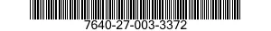 7640-27-003-3372 MAP 7640270033372 270033372