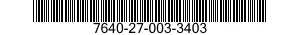 7640-27-003-3403 MAP 7640270033403 270033403