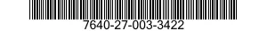 7640-27-003-3422 MAP 7640270033422 270033422