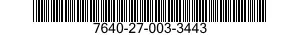 7640-27-003-3443 MAP 7640270033443 270033443