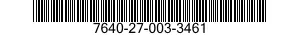 7640-27-003-3461 MAP 7640270033461 270033461