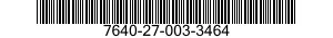 7640-27-003-3464 MAP 7640270033464 270033464
