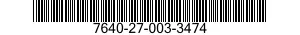 7640-27-003-3474 MAP 7640270033474 270033474