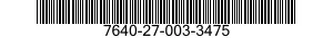 7640-27-003-3475 MAP 7640270033475 270033475
