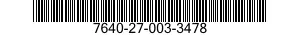 7640-27-003-3478 MAP 7640270033478 270033478