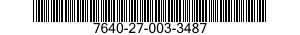 7640-27-003-3487 MAP 7640270033487 270033487
