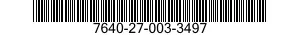 7640-27-003-3497 MAP 7640270033497 270033497