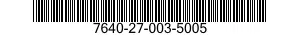 7640-27-003-5005 MAP 7640270035005 270035005