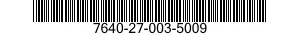 7640-27-003-5009 MAP 7640270035009 270035009