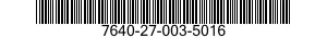 7640-27-003-5016 MAP 7640270035016 270035016
