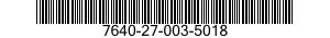 7640-27-003-5018 MAP 7640270035018 270035018