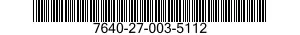 7640-27-003-5112 MAP 7640270035112 270035112