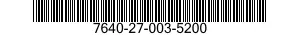 7640-27-003-5200 MAP 7640270035200 270035200