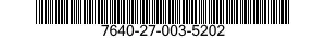 7640-27-003-5202 MAP 7640270035202 270035202