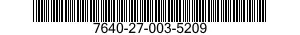 7640-27-003-5209 MAP 7640270035209 270035209