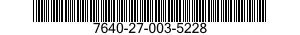 7640-27-003-5228 MAP 7640270035228 270035228