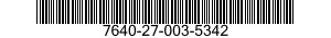 7640-27-003-5342 MAP 7640270035342 270035342