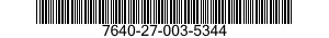 7640-27-003-5344 MAP 7640270035344 270035344