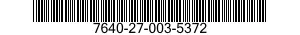 7640-27-003-5372 MAP 7640270035372 270035372
