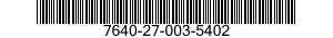 7640-27-003-5402 MAP 7640270035402 270035402