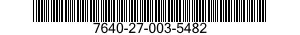 7640-27-003-5482 MAP 7640270035482 270035482