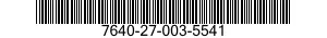 7640-27-003-5541 MAP 7640270035541 270035541