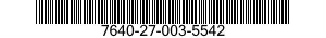 7640-27-003-5542 MAP 7640270035542 270035542