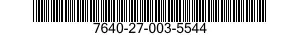 7640-27-003-5544 MAP 7640270035544 270035544