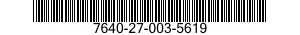 7640-27-003-5619 MAP 7640270035619 270035619