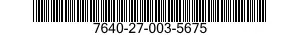 7640-27-003-5675 MAP 7640270035675 270035675