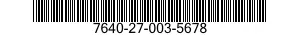 7640-27-003-5678 MAP 7640270035678 270035678