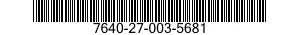 7640-27-003-5681 MAP 7640270035681 270035681