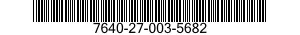 7640-27-003-5682 MAP 7640270035682 270035682